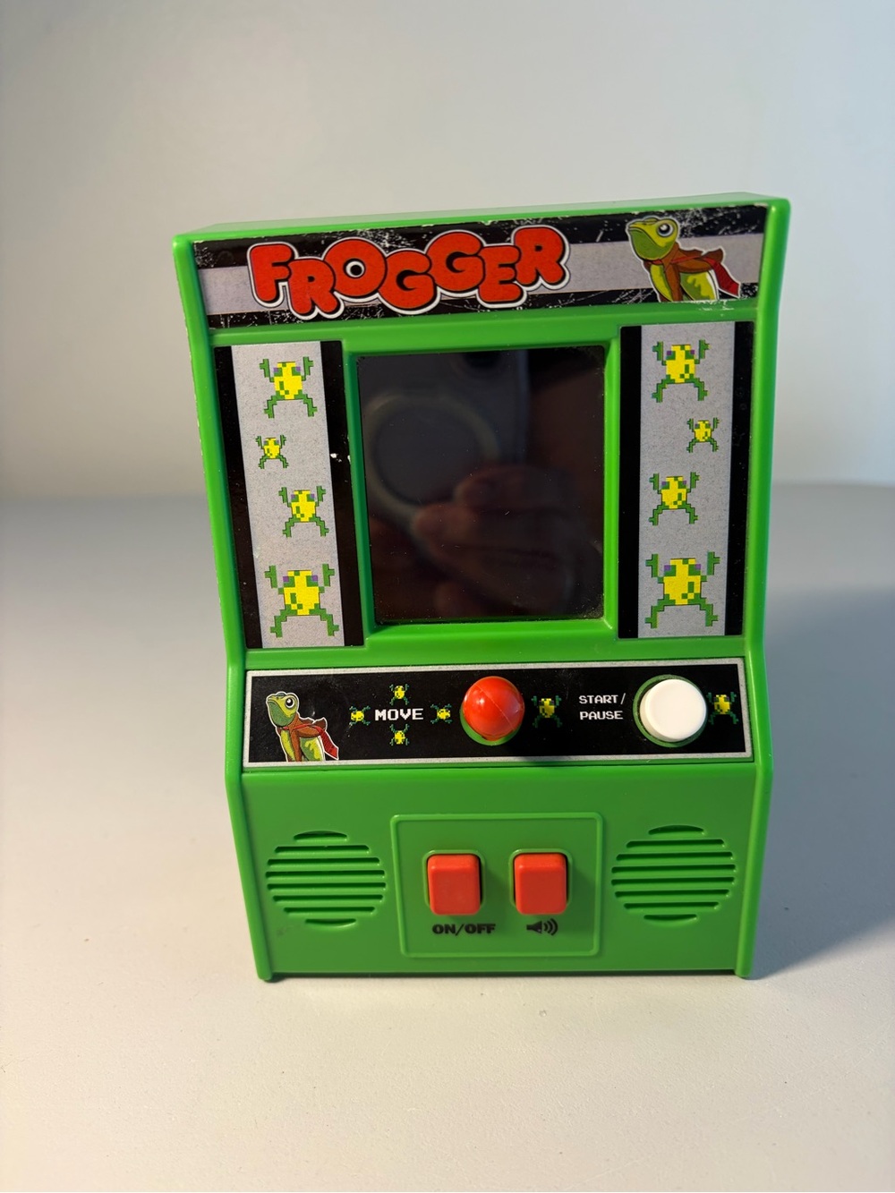 Frogger Konami Classics 09550 Handheld Mini Arcade Game Tested